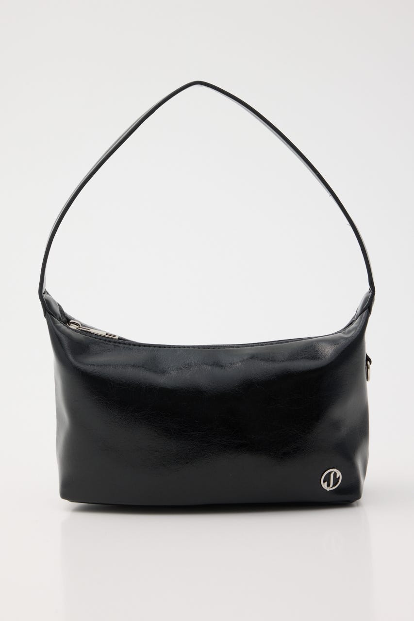 S. F／LEATHER MINI バッグ BLK FREE