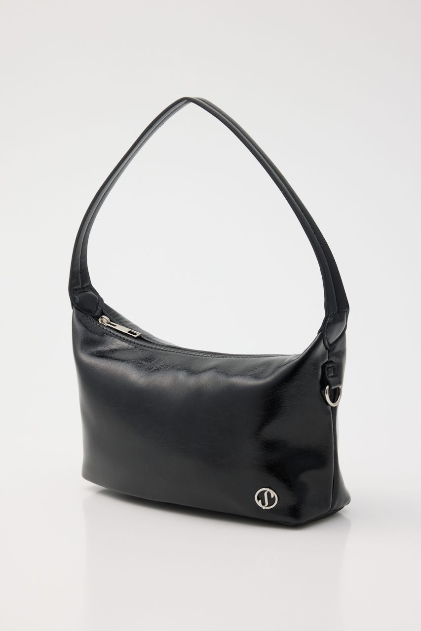 S. F／LEATHER MINI バッグ BLK FREE