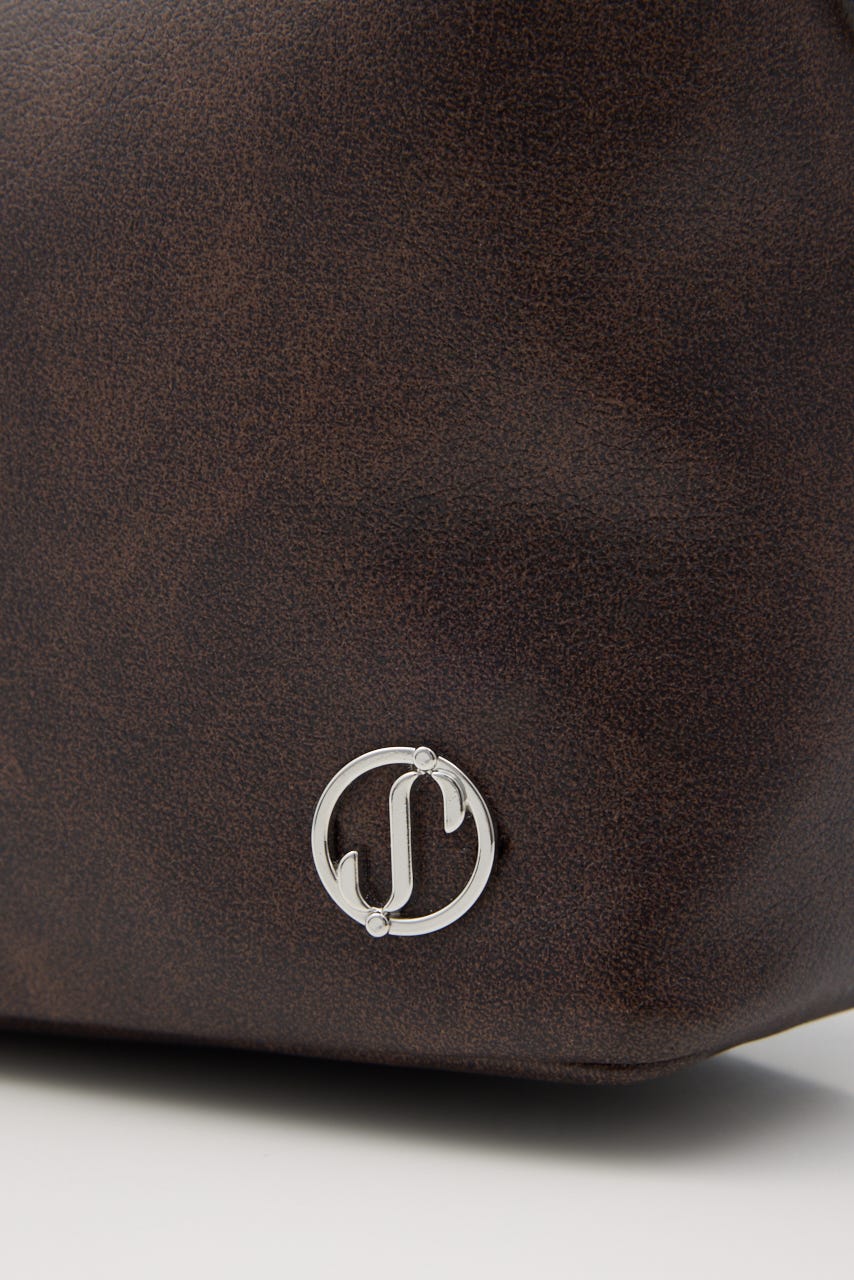 S. F／LEATHER MINI バッグ BRN FREE