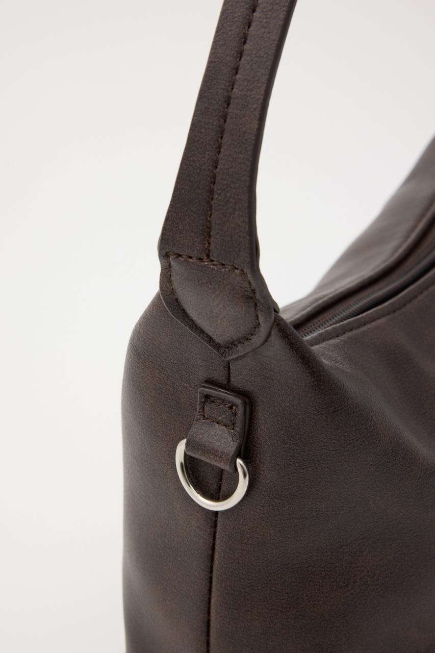 S. F／LEATHER MINI バッグ BRN FREE