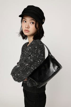 S. F／LEATHER MINI バッグ