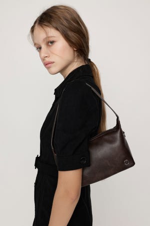S. F／LEATHER MINI バッグ
