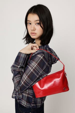 S. F／LEATHER MINI バッグ