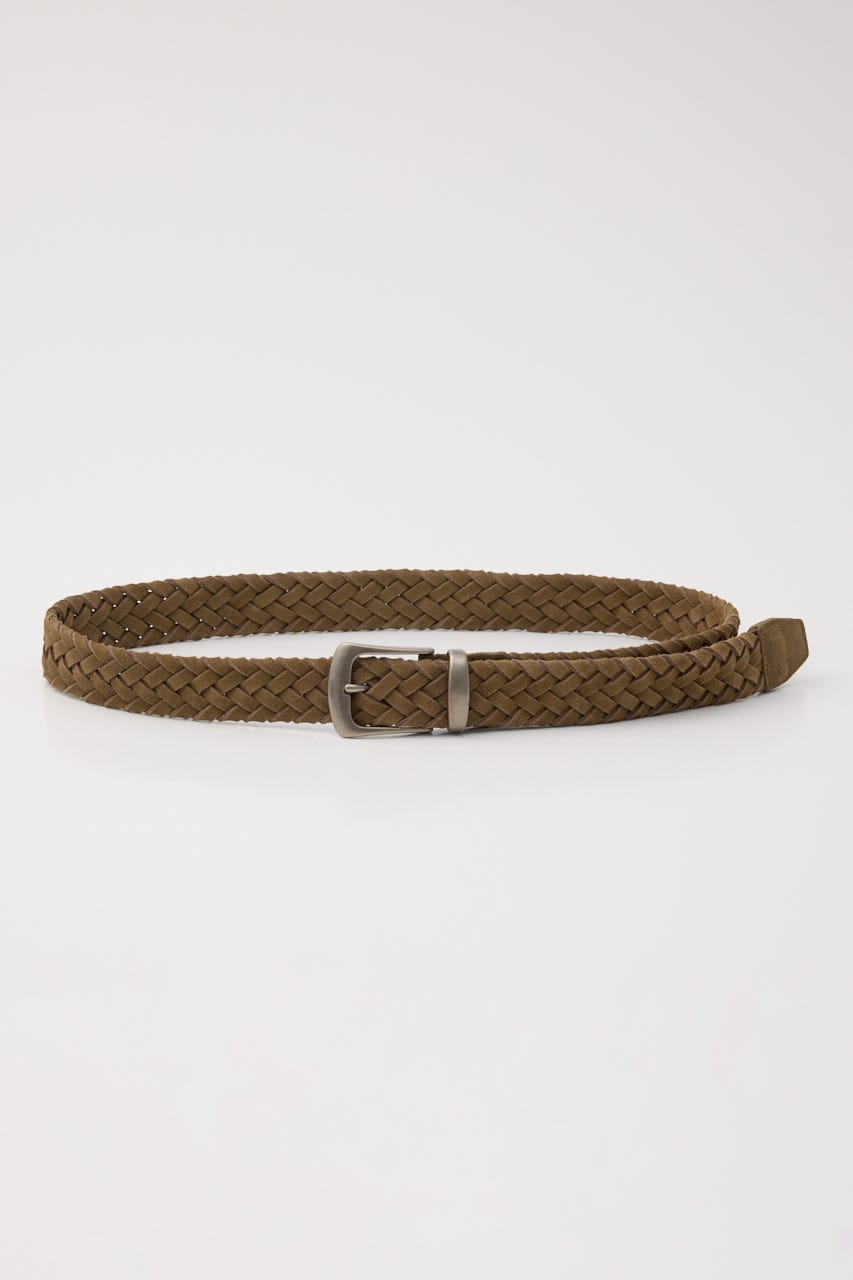 BRAIDS LEATHER ベルト BEG FREE