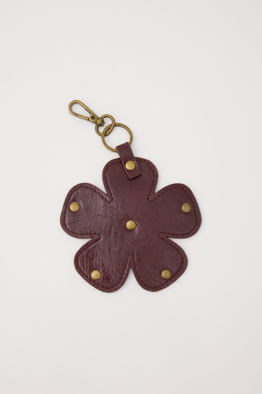FLOWER CHARM バッグ D/RED FREE