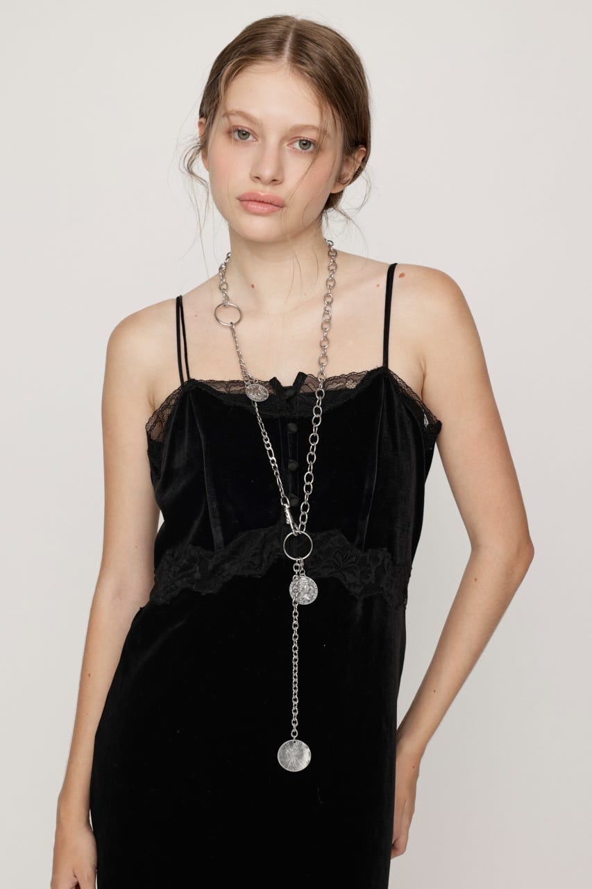 2WAY CHARM CHAIN ベルト SLV FREE