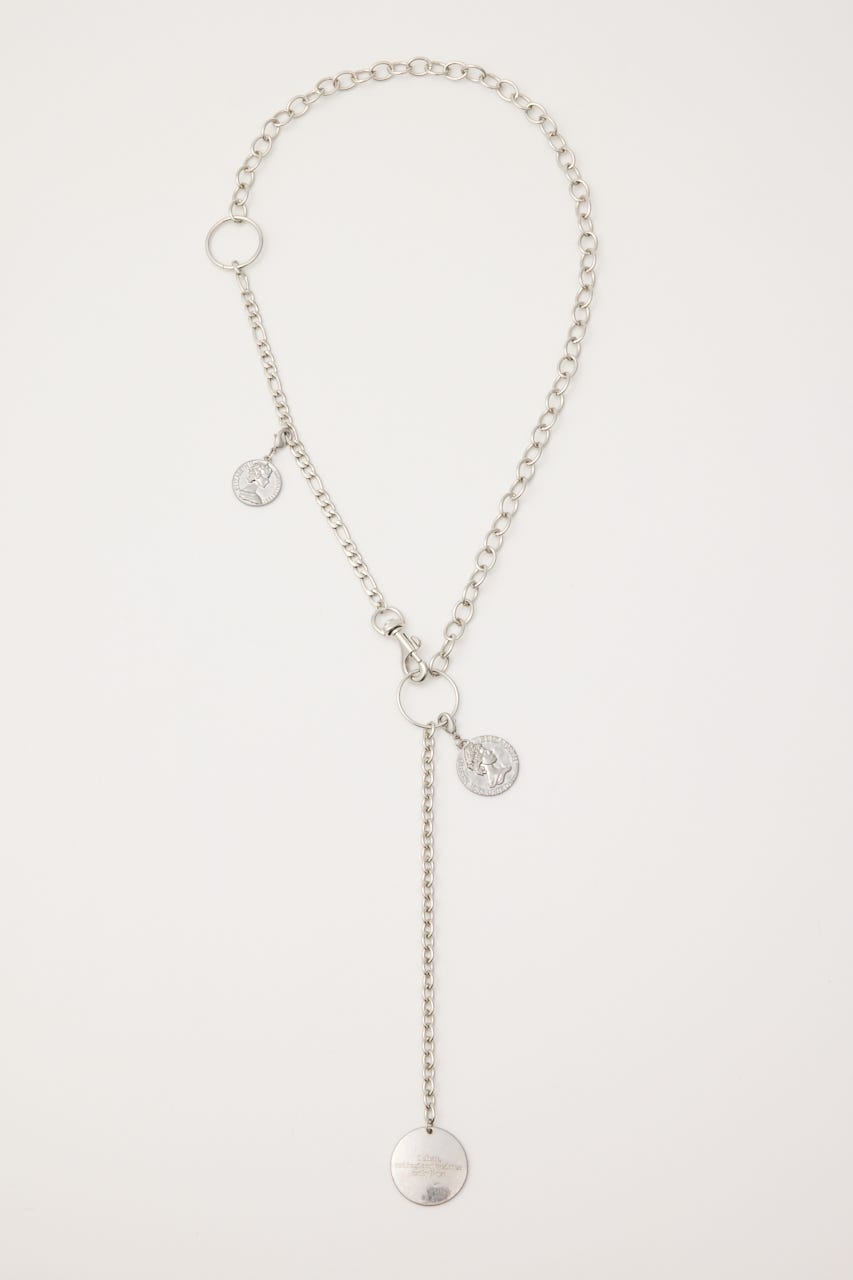 2WAY CHARM CHAIN ベルト SLV FREE