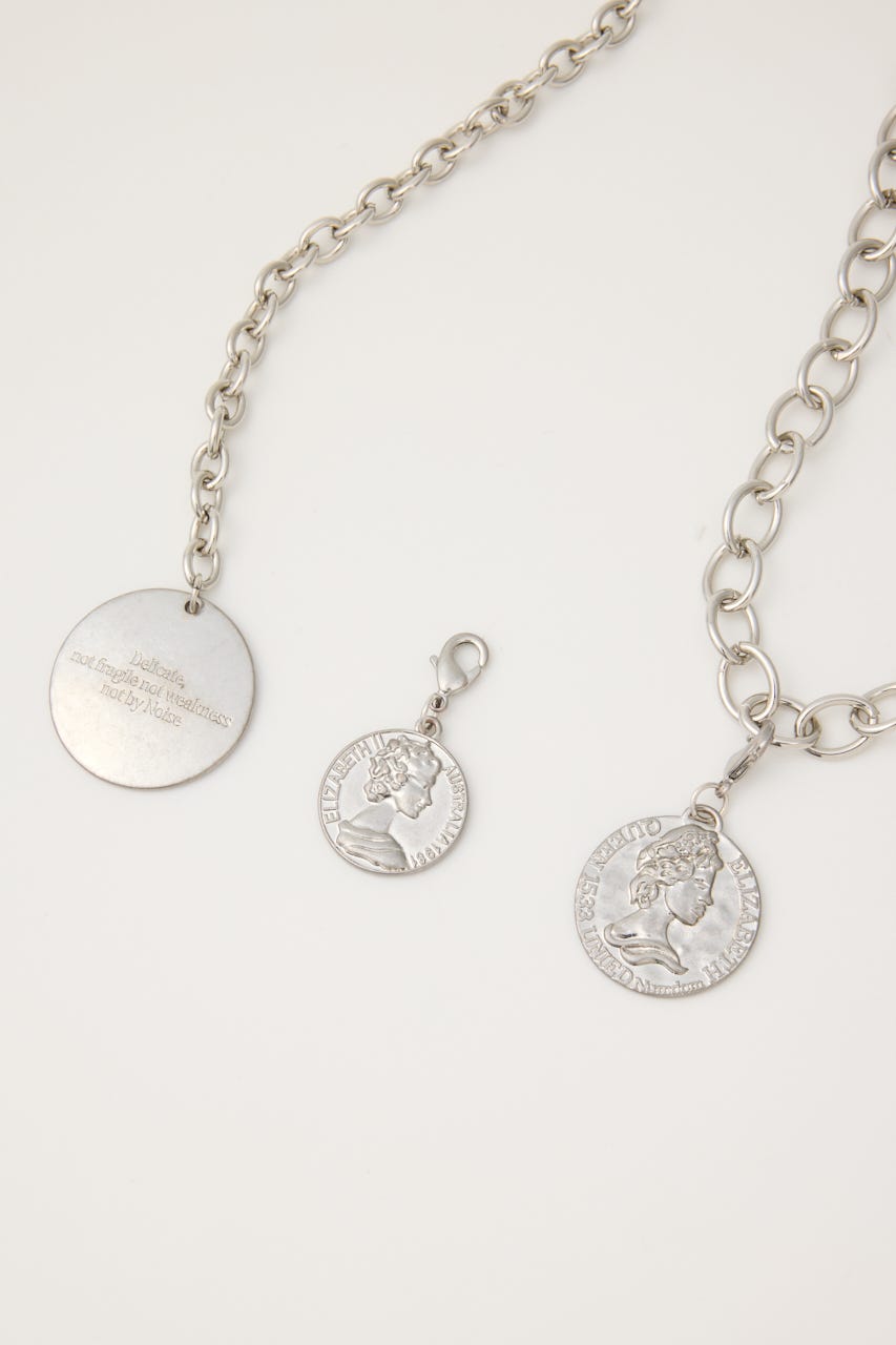 2WAY CHARM CHAIN ベルト SLV FREE