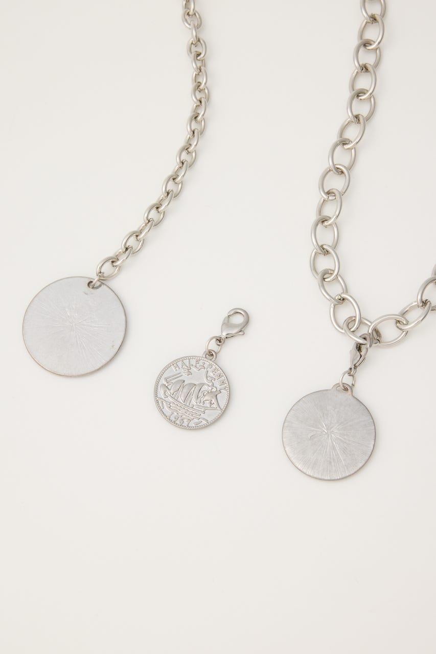 2WAY CHARM CHAIN ベルト SLV FREE