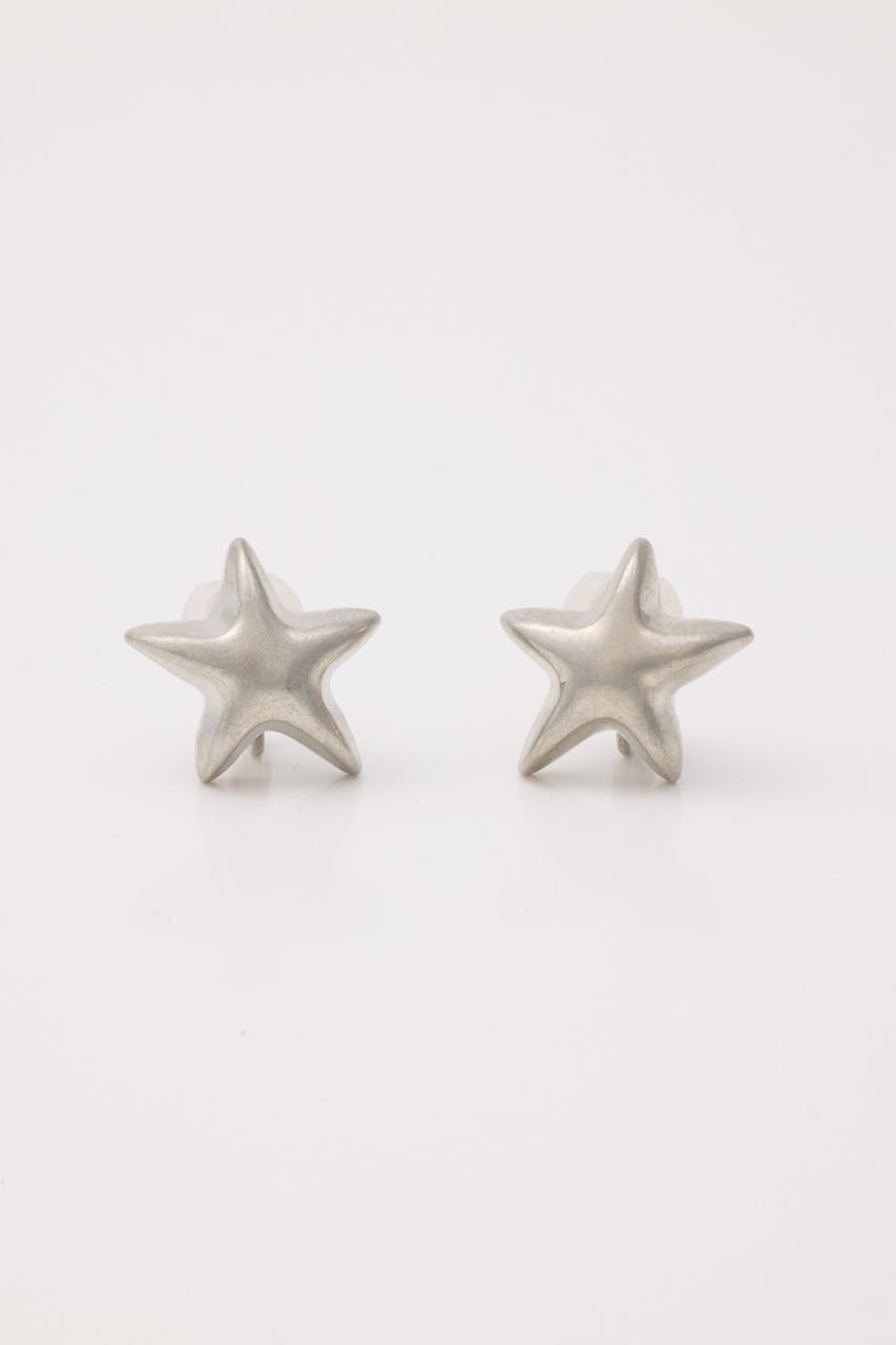 CHUNKY STAR イヤリング SLV FREE