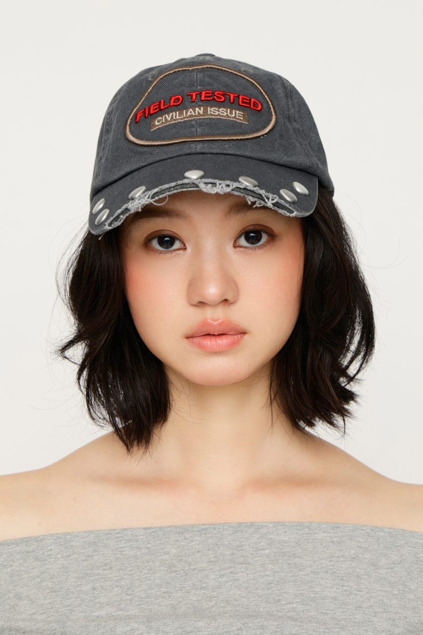 BIG STUDS キャップ L/BLK FREE