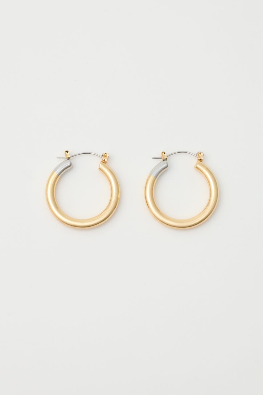 HOOP P／EARRINGS GLD FREE