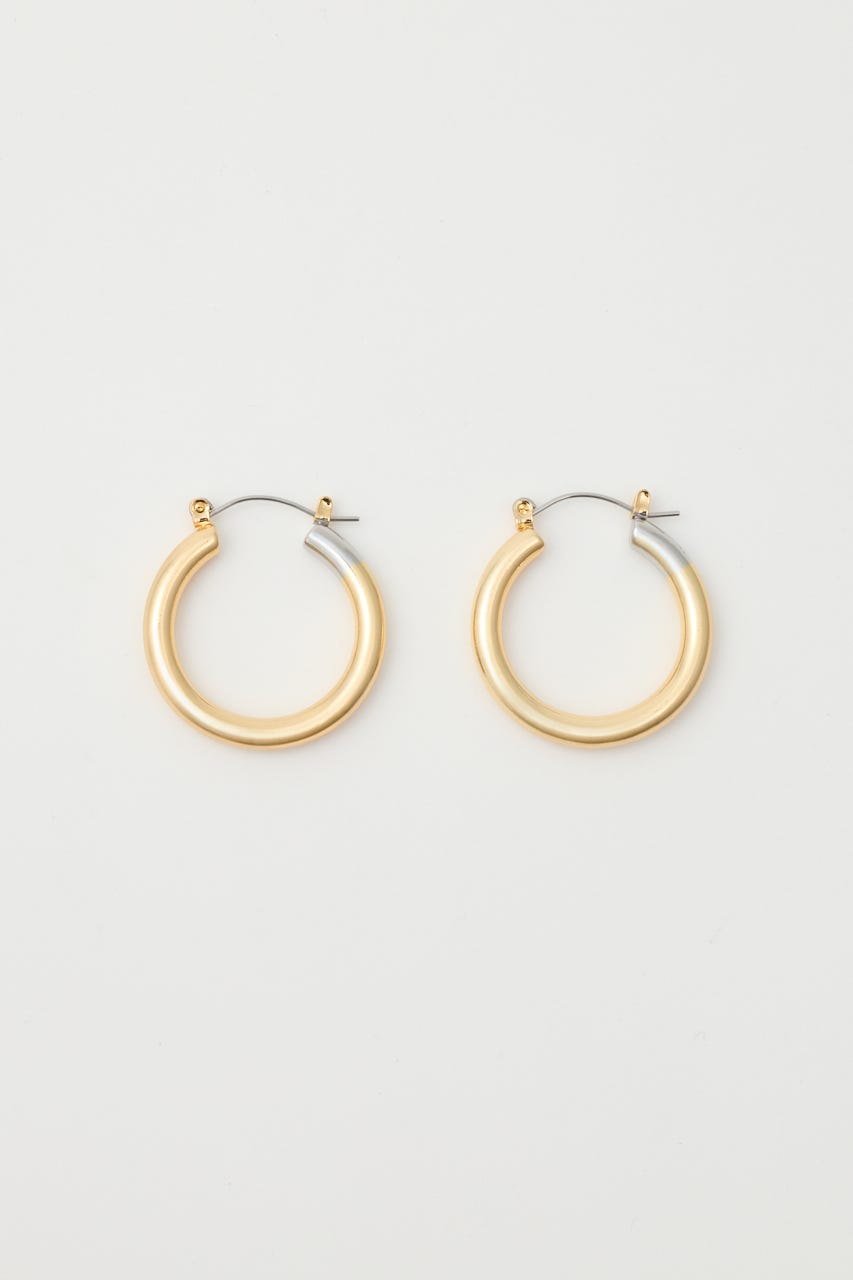 HOOP P／EARRINGS GLD FREE