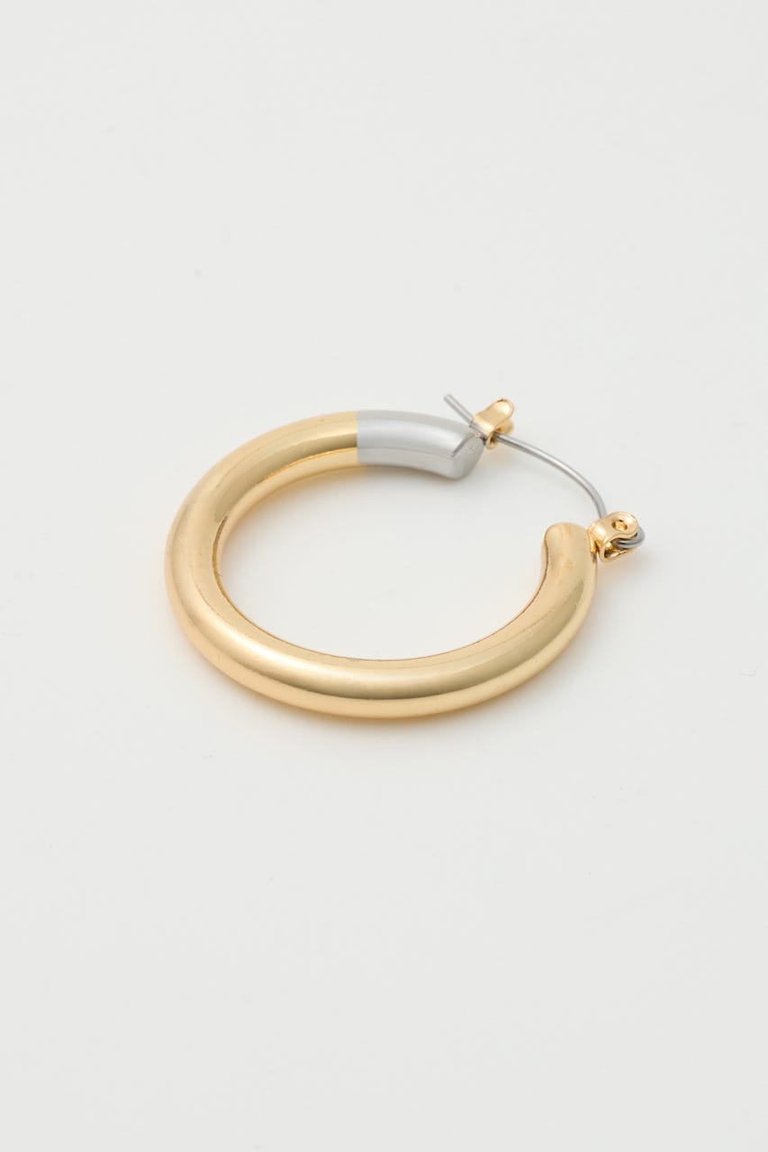 HOOP P／EARRINGS GLD FREE