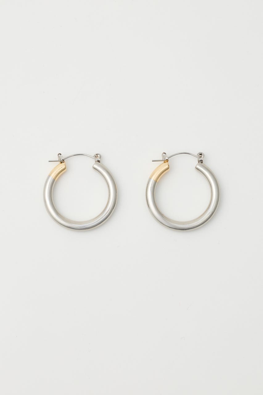 HOOP P／EARRINGS SLV FREE