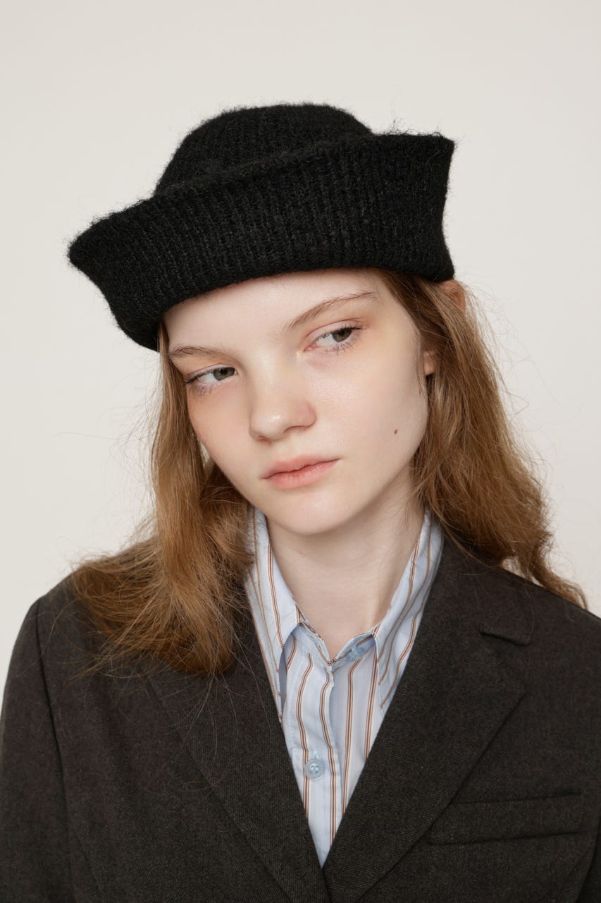 FLUFFY SAILOR ハット BLK FREE