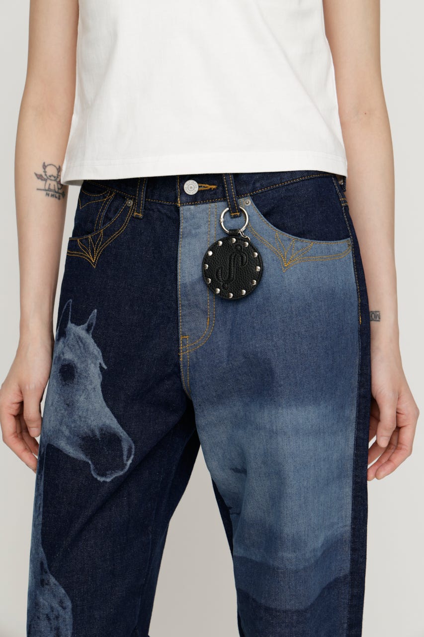 S.STUDS CHARM BLK FREE