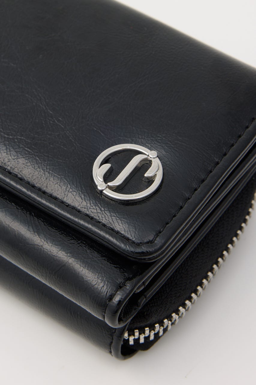 S. F／LEATHER ウォレット BLK FREE