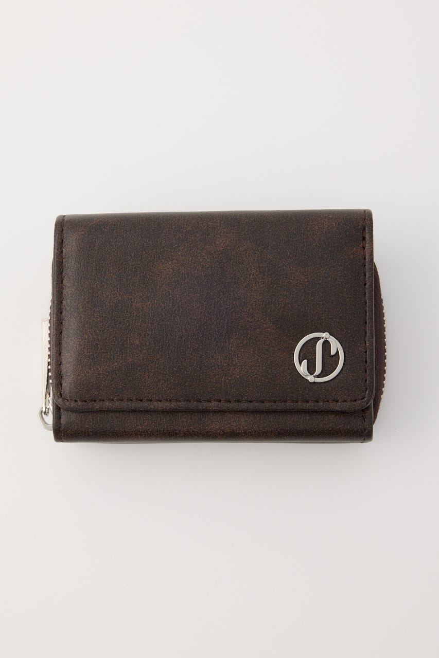 S. F／LEATHER ウォレット BRN FREE