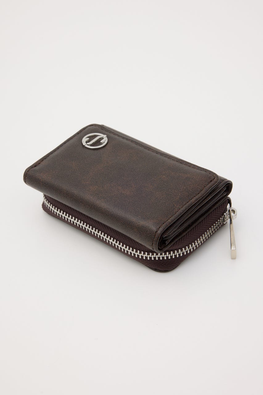 S. F／LEATHER ウォレット BRN FREE