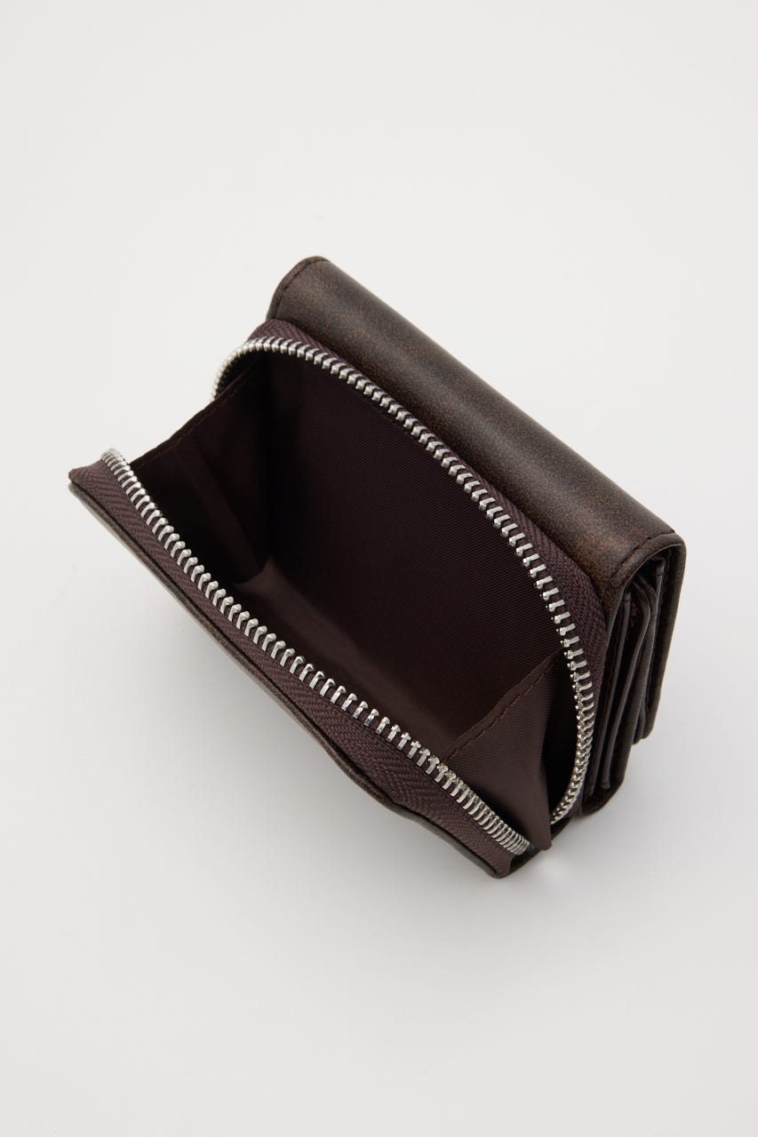S. F／LEATHER ウォレット BRN FREE