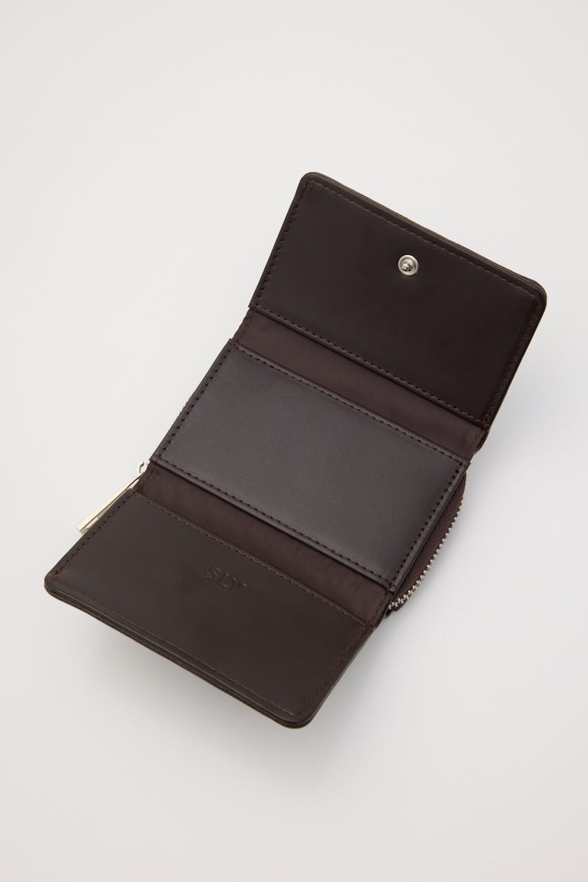 S. F／LEATHER ウォレット BRN FREE