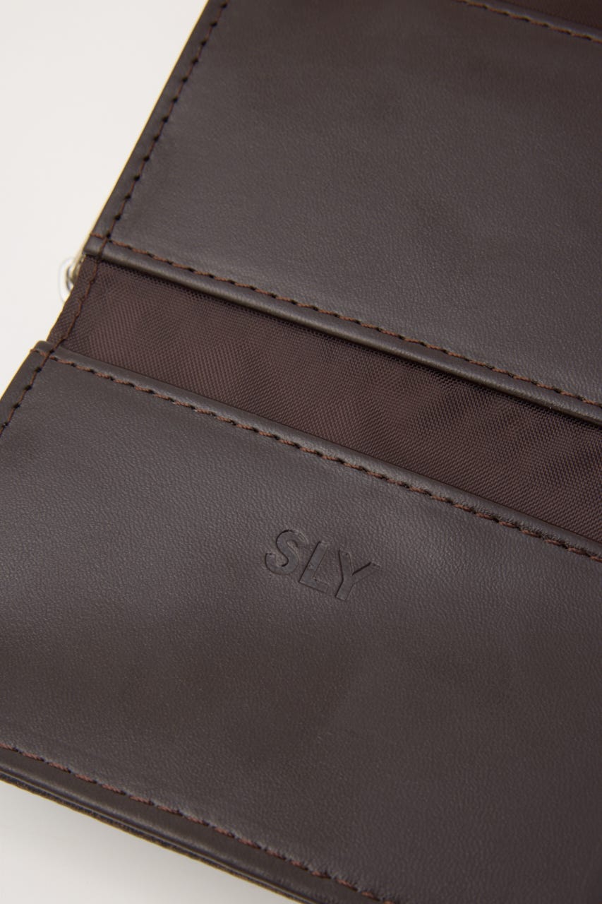 S. F／LEATHER ウォレット BRN FREE