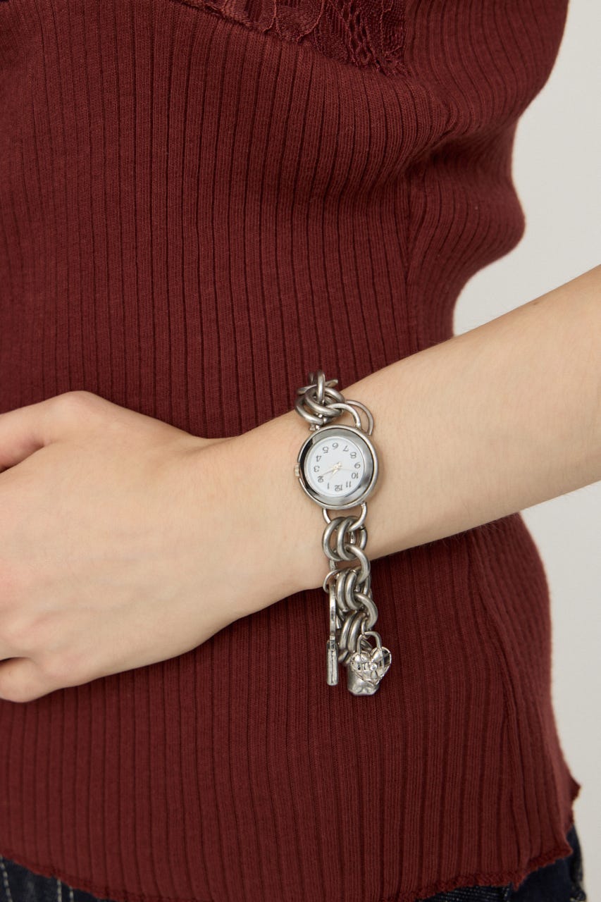 WATCH CHARM ブレスレット SLV FREE