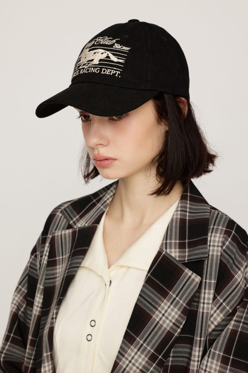COTTON HORSE キャップ BLK FREE