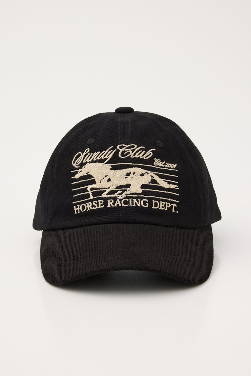 COTTON HORSE キャップ BLK FREE