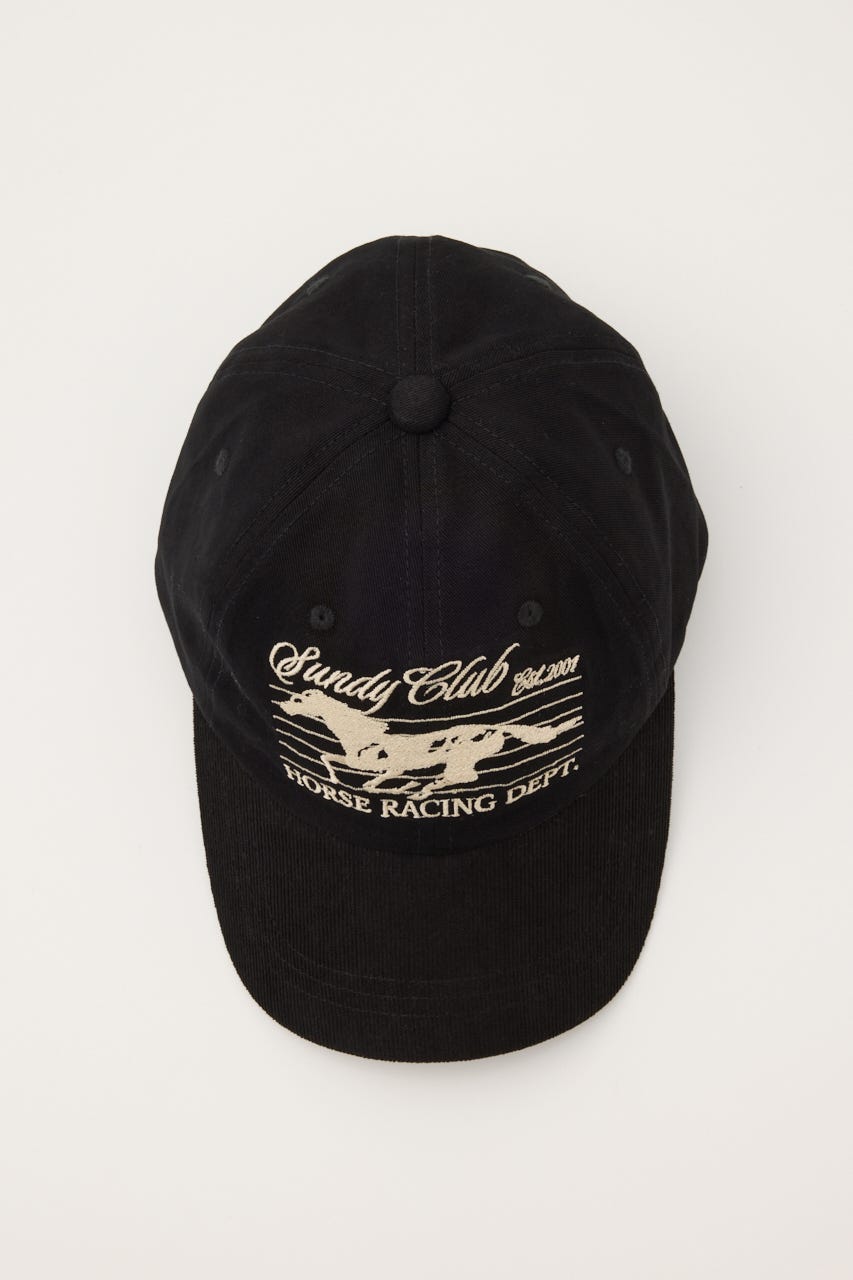 COTTON HORSE キャップ BLK FREE