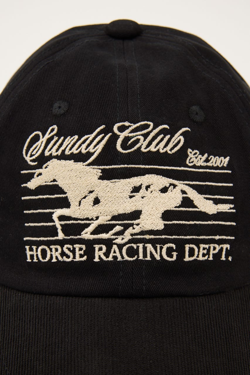 COTTON HORSE キャップ BLK FREE