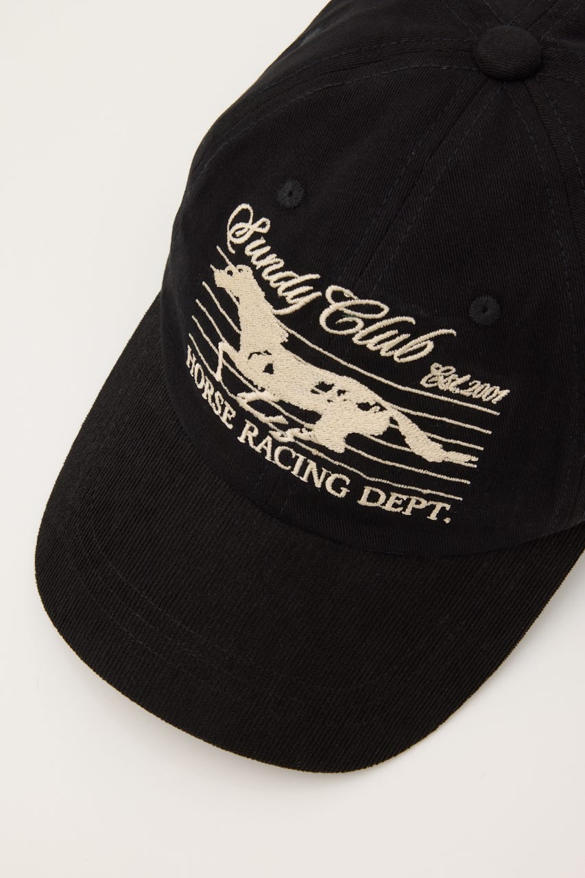 COTTON HORSE キャップ BLK FREE
