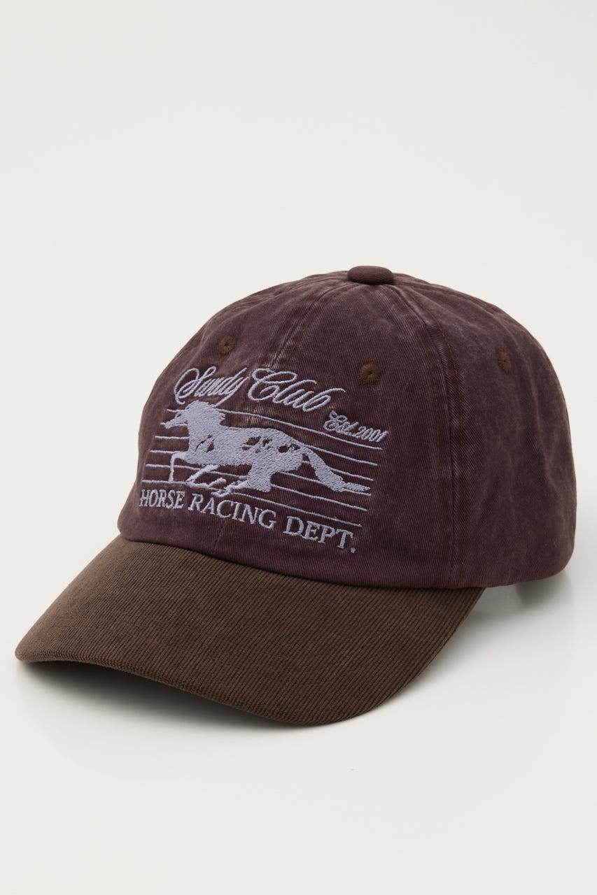 COTTON HORSE キャップ BRN FREE