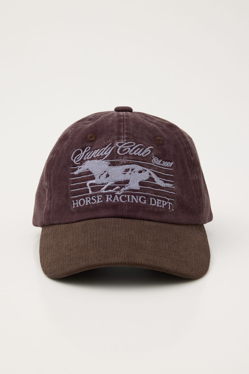 COTTON HORSE キャップ BRN FREE