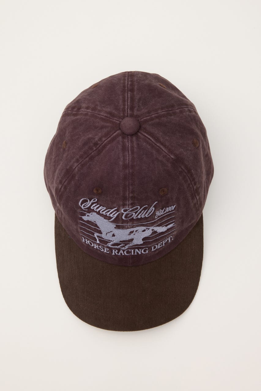 COTTON HORSE キャップ BRN FREE