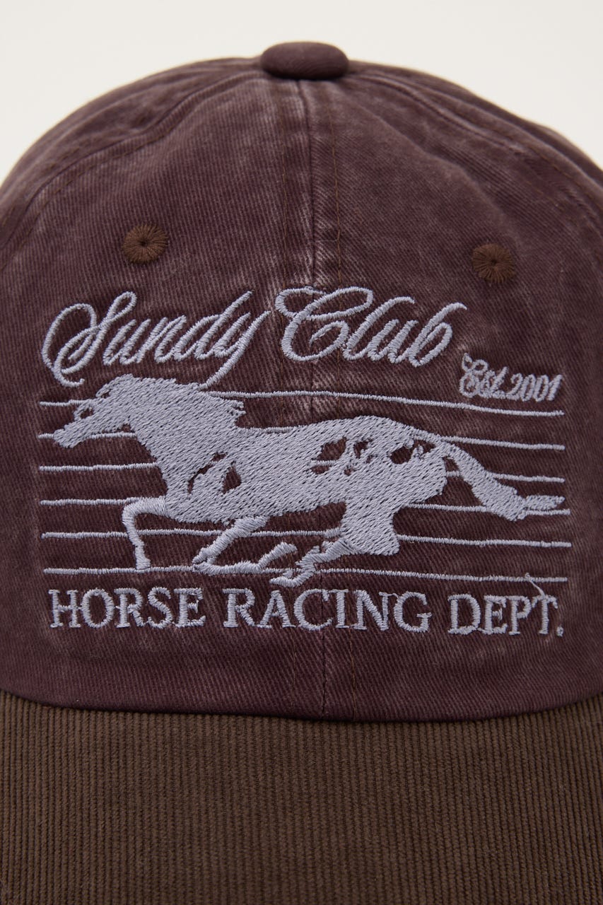 COTTON HORSE キャップ BRN FREE