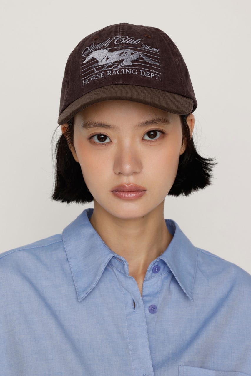 COTTON HORSE キャップ BRN FREE