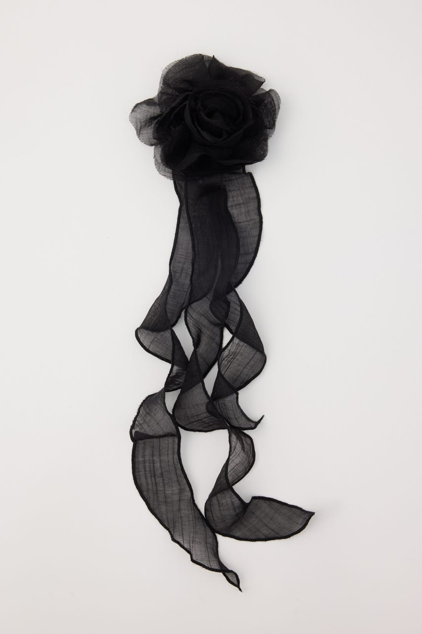 CUT OFF FLOWER COSARGE BLK FREE