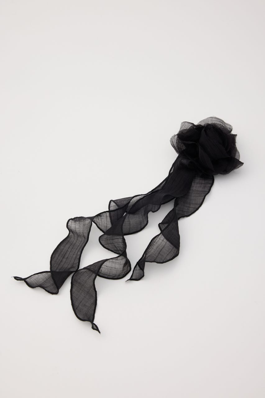 CUT OFF FLOWER COSARGE BLK FREE