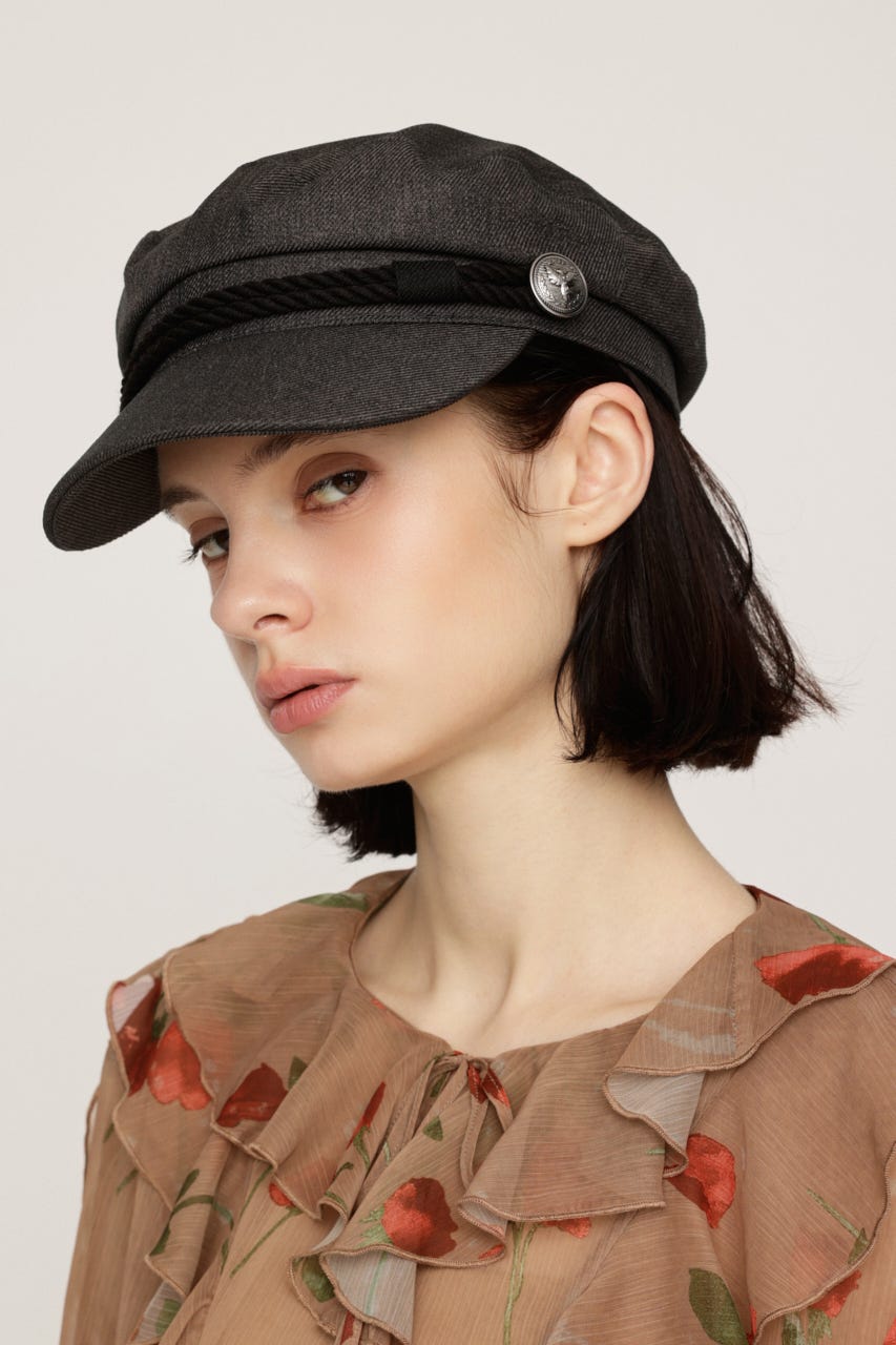MARINE キャップ T.GRY FREE