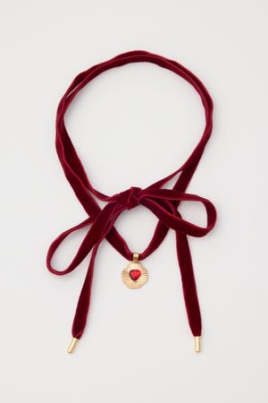 VELVET RIBBON JEWEL チョーカー