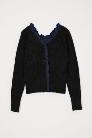 【AW PRE ORDER 第2弾】MANYWAY FRILLED KNIT トップス