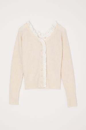 【AW PRE ORDER 第2弾】MANYWAY FRILLED KNIT トップス