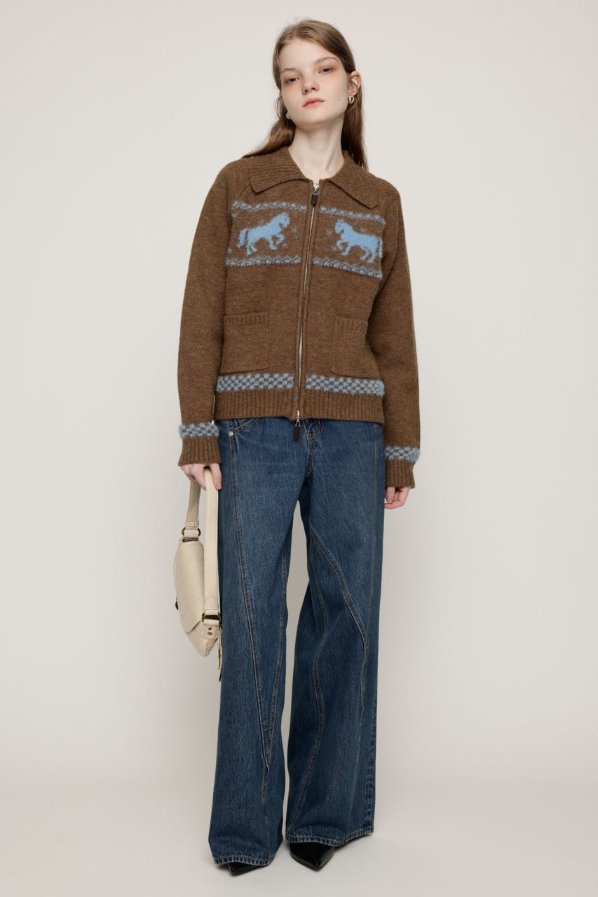JQ COWICHAN ZIP トップス CAM FREE