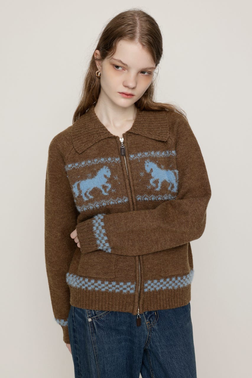 JQ COWICHAN ZIP トップス CAM FREE