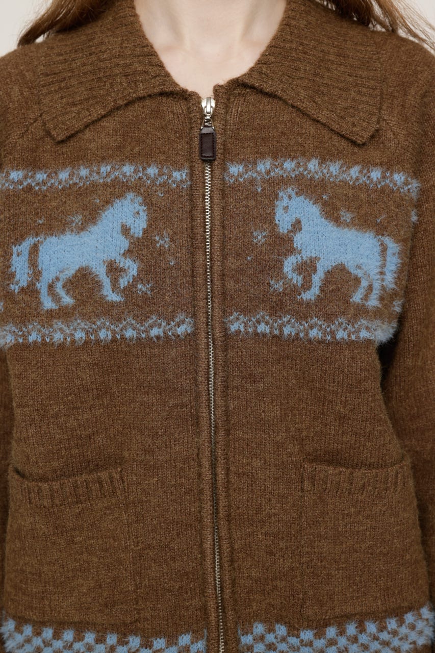 JQ COWICHAN ZIP トップス CAM FREE