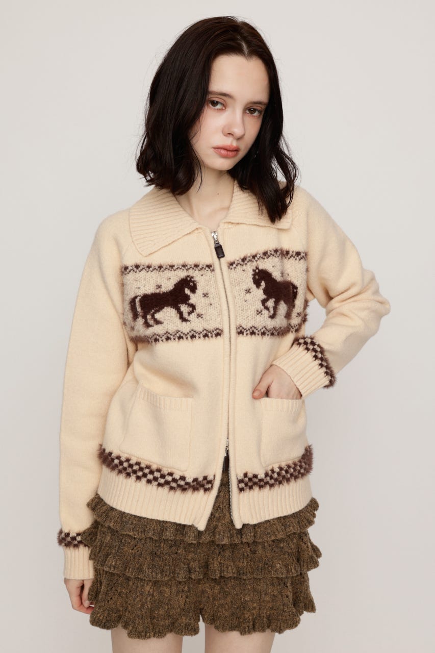 JQ COWICHAN ZIP トップス IVOY FREE