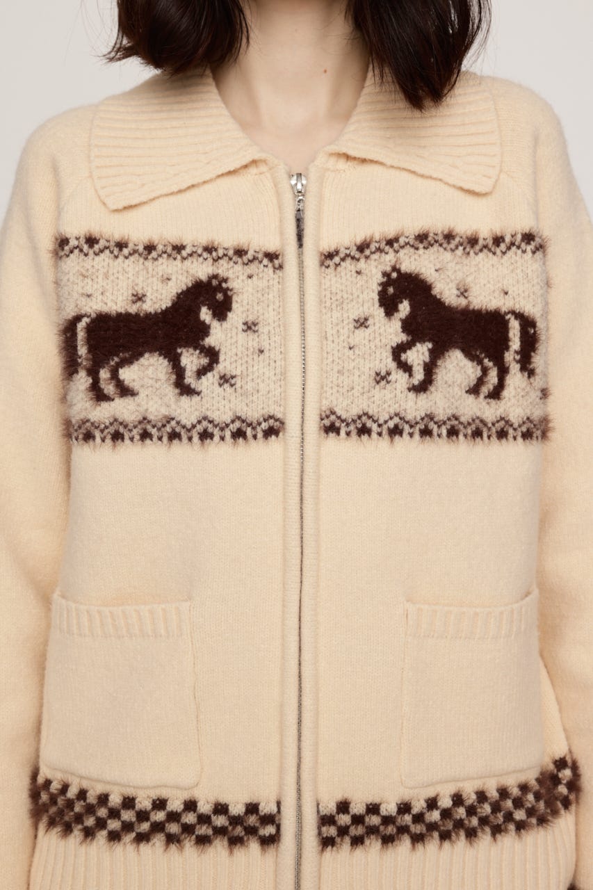 JQ COWICHAN ZIP トップス IVOY FREE