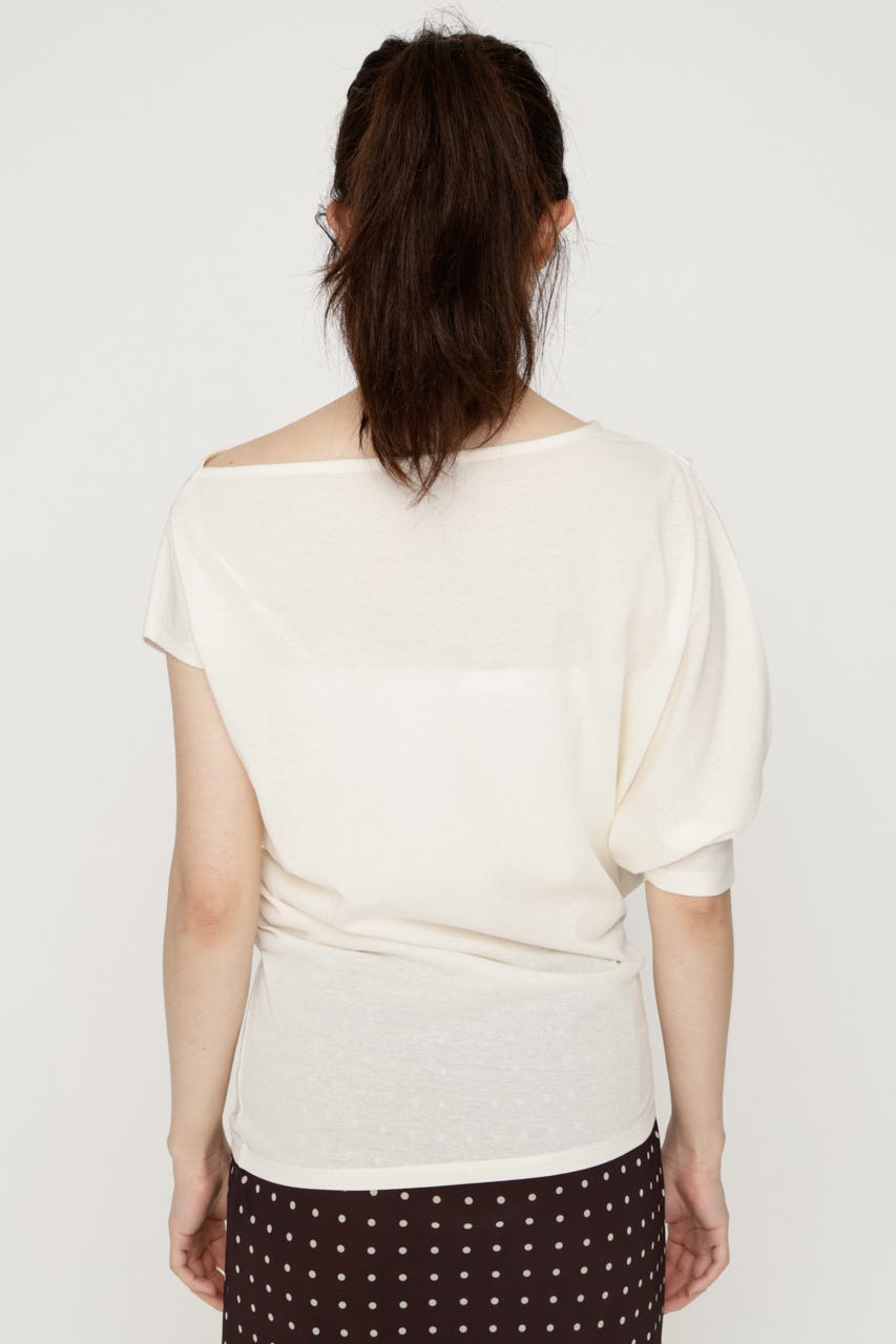 DEFORMED DRAPE トップス IVOY FREE